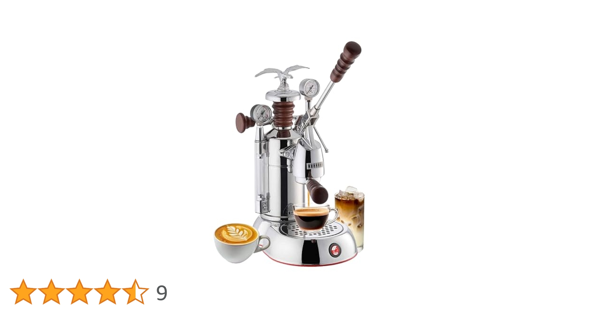 Amazon | La Pavoni Esperto Abile 16カップレバーエスプレッソ
